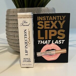 💄NEW Too Faced Mini Lip Injection Extreme Hydrating Lip Plumper - 0.05oz 💋